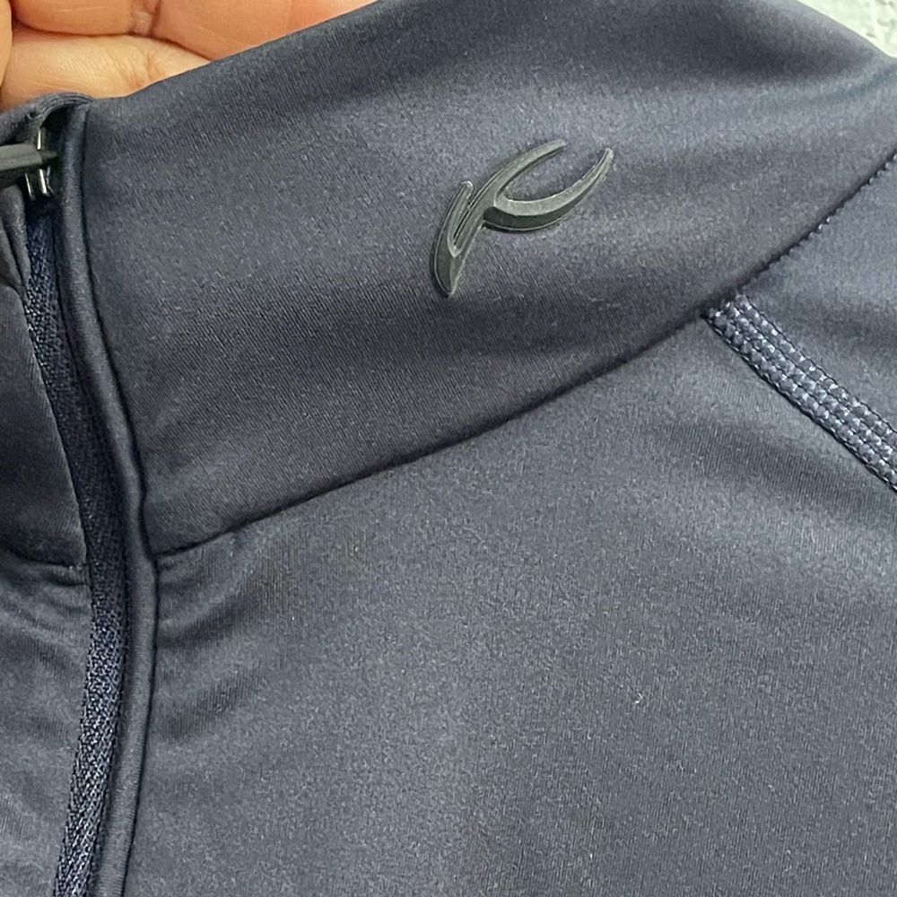 KJUS Men’s Trace Midlayer Half-Zip Pullover Black 54/XL - Picture 14 of 14